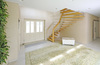 Freitragende Treppe